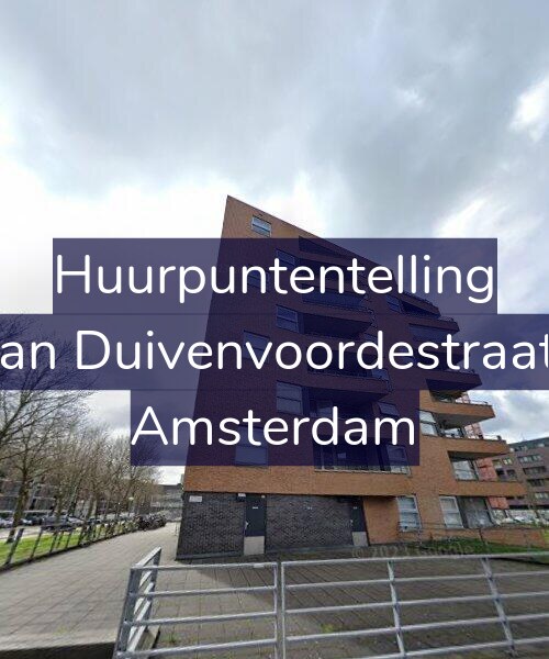 Foto gevel Huurpuntentelling voor Jan van Duivenvoordestraat 117, Amsterdam