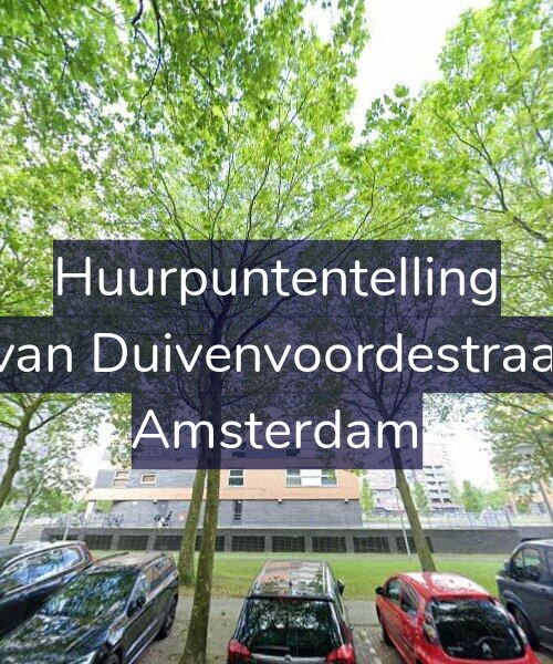 Foto gevel Huurpuntentelling voor Jan van Duivenvoordestraat 61, Amsterdam