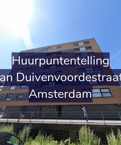 Foto gevel Huurpuntentelling voor Jan van Duivenvoordestraat 161, Amsterdam