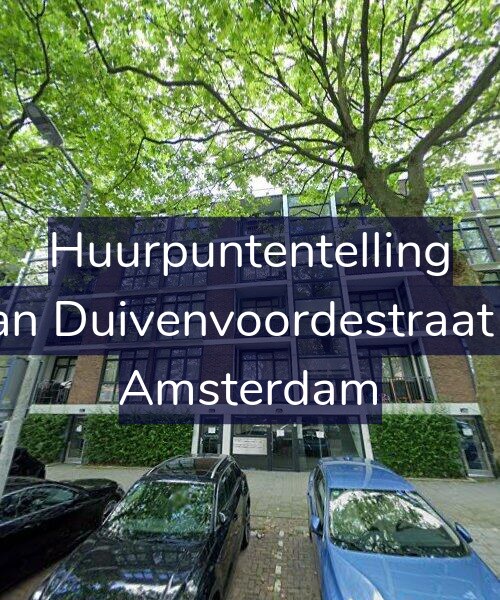 Foto gevel Huurpuntentelling voor Jan van Duivenvoordestraat 12-H, Amsterdam