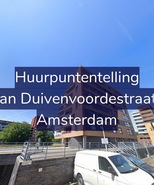 Foto gevel Huurpuntentelling voor Jan van Duivenvoordestraat 185, Amsterdam
