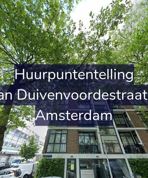 Foto gevel Huurpuntentelling voor Jan van Duivenvoordestraat 16-2, Amsterdam