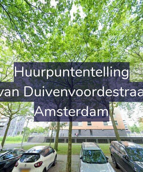 Foto gevel Huurpuntentelling voor Jan van Duivenvoordestraat 27, Amsterdam