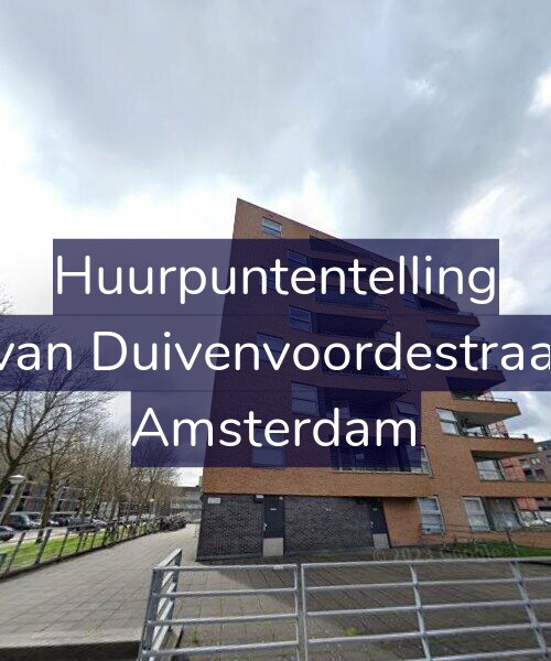 Foto gevel Huurpuntentelling voor Jan van Duivenvoordestraat 89, Amsterdam