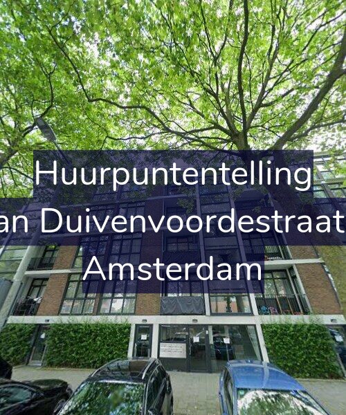 Foto gevel Huurpuntentelling voor Jan van Duivenvoordestraat 12-1, Amsterdam