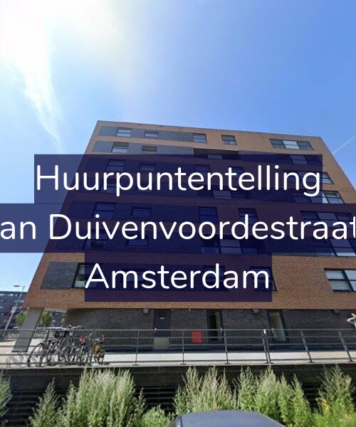 Foto gevel Huurpuntentelling voor Jan van Duivenvoordestraat 147, Amsterdam