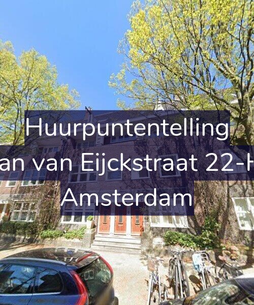 Foto gevel Huurpuntentelling voor Jan van Eijckstraat 22-H, Amsterdam