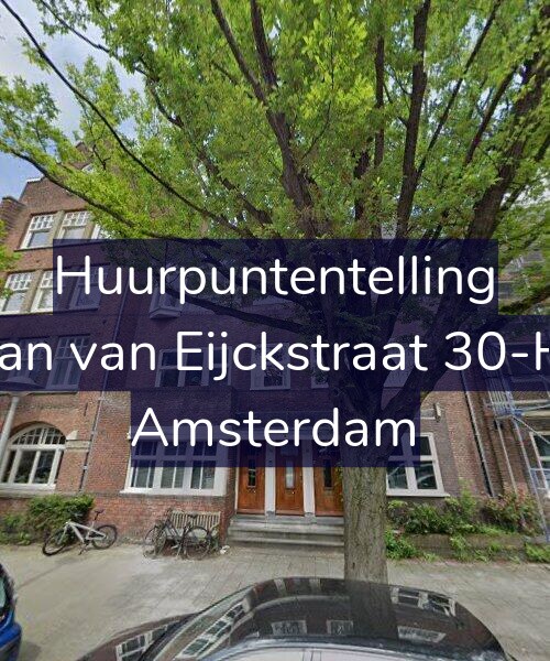 Foto gevel Huurpuntentelling voor Jan van Eijckstraat 30-H, Amsterdam