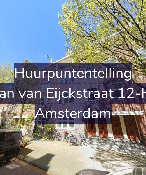 Foto gevel Huurpuntentelling voor Jan van Eijckstraat 12-H, Amsterdam