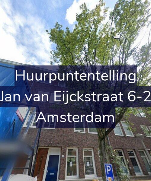 Foto gevel Huurpuntentelling voor Jan van Eijckstraat 6-2, Amsterdam