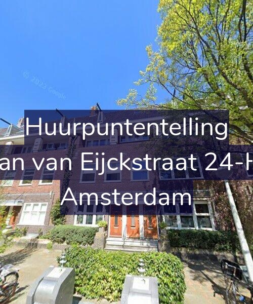 Foto gevel Huurpuntentelling voor Jan van Eijckstraat 24-H, Amsterdam