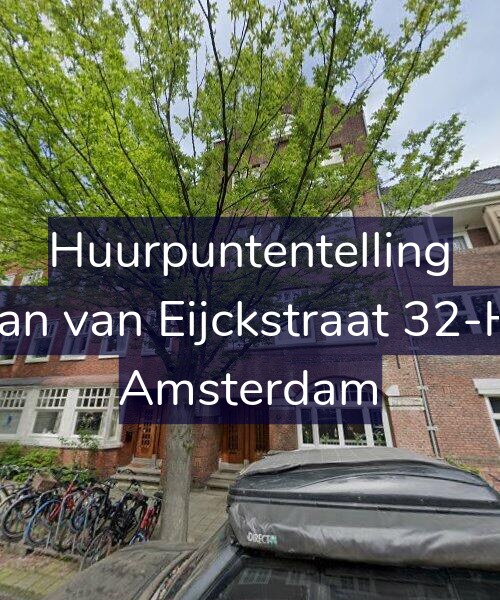 Foto gevel Huurpuntentelling voor Jan van Eijckstraat 32-H, Amsterdam