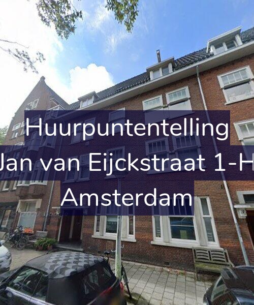 Foto gevel Huurpuntentelling voor Jan van Eijckstraat 1-H, Amsterdam