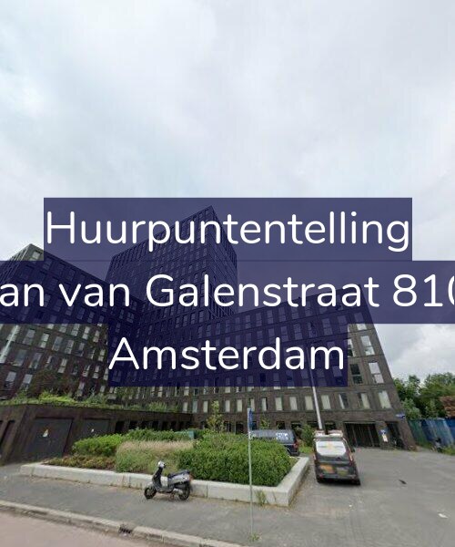 Foto gevel Huurpuntentelling voor Jan van Galenstraat 810, Amsterdam