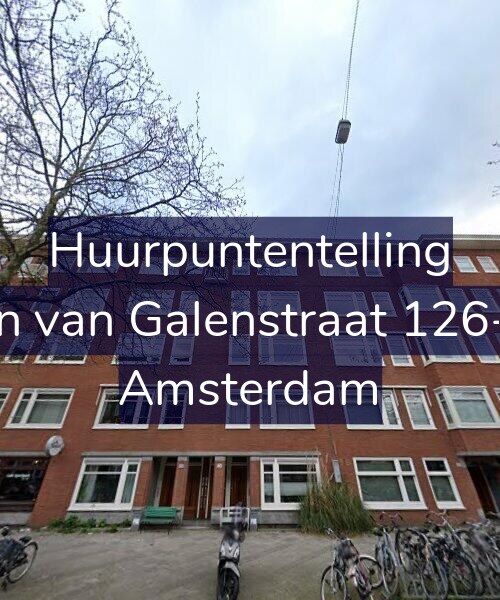 Foto gevel Huurpuntentelling voor Jan van Galenstraat 126-H, Amsterdam