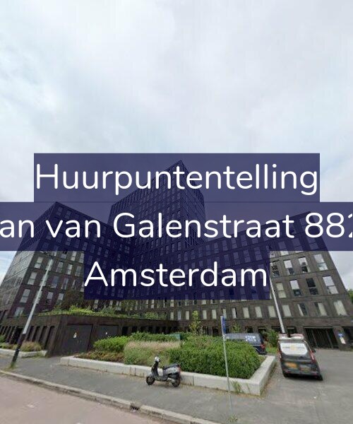 Foto gevel Huurpuntentelling voor Jan van Galenstraat 882, Amsterdam
