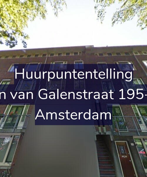 Foto gevel Huurpuntentelling voor Jan van Galenstraat 195-H, Amsterdam