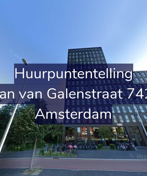 Foto gevel Huurpuntentelling voor Jan van Galenstraat 742, Amsterdam