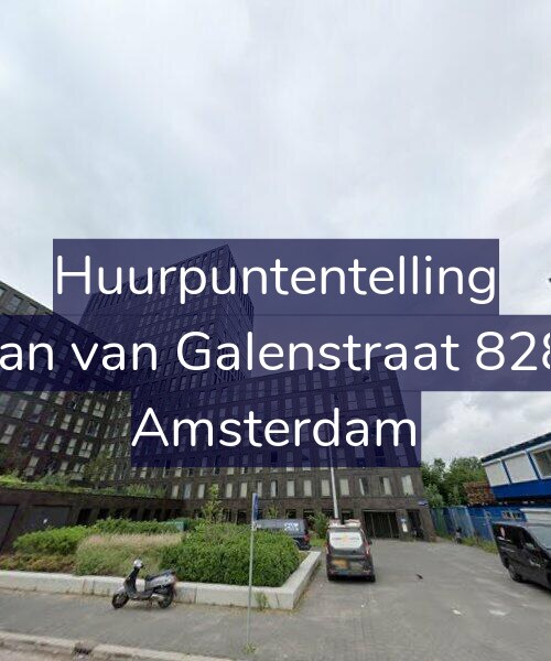 Foto gevel Huurpuntentelling voor Jan van Galenstraat 828, Amsterdam