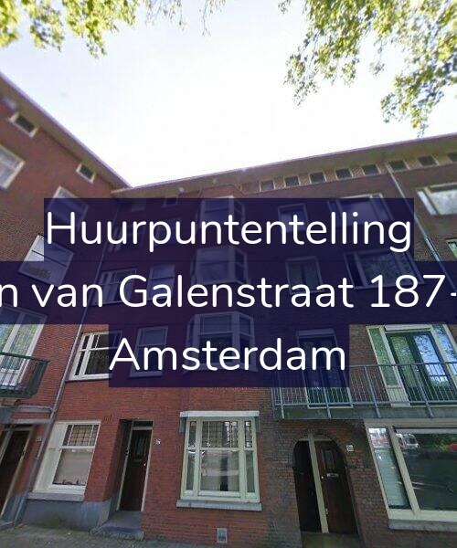 Foto gevel Huurpuntentelling voor Jan van Galenstraat 187-H, Amsterdam