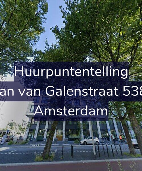 Foto gevel Huurpuntentelling voor Jan van Galenstraat 538, Amsterdam