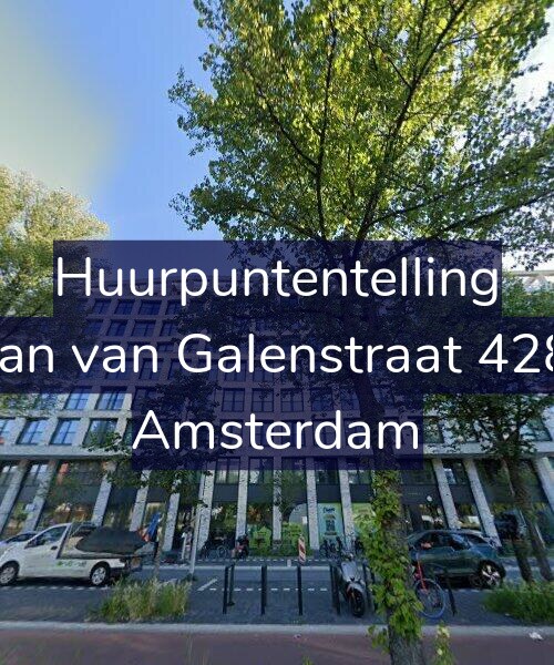 Foto gevel Huurpuntentelling voor Jan van Galenstraat 428, Amsterdam