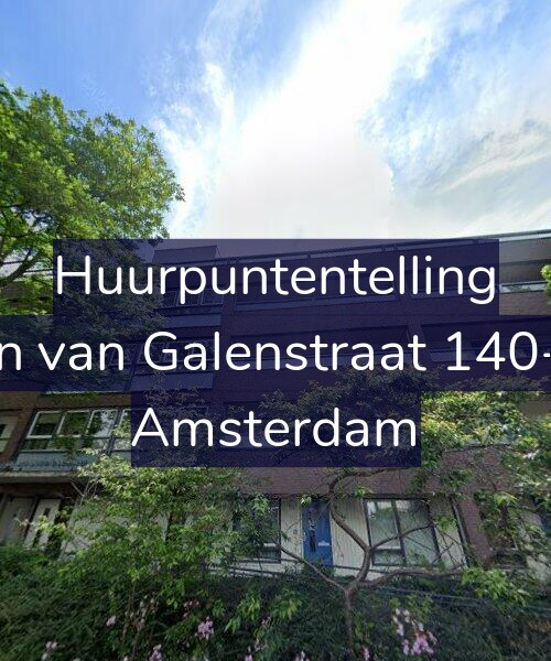 Foto gevel Huurpuntentelling voor Jan van Galenstraat 140-H, Amsterdam