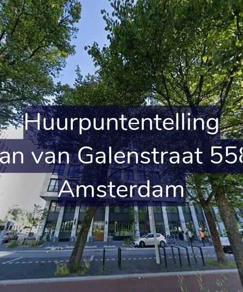 Foto gevel Huurpuntentelling voor Jan van Galenstraat 558, Amsterdam
