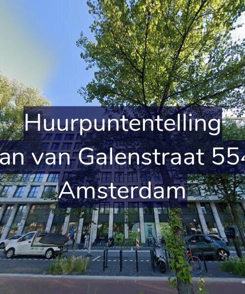 Foto gevel Huurpuntentelling voor Jan van Galenstraat 554, Amsterdam