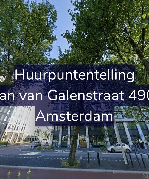 Foto gevel Huurpuntentelling voor Jan van Galenstraat 490, Amsterdam