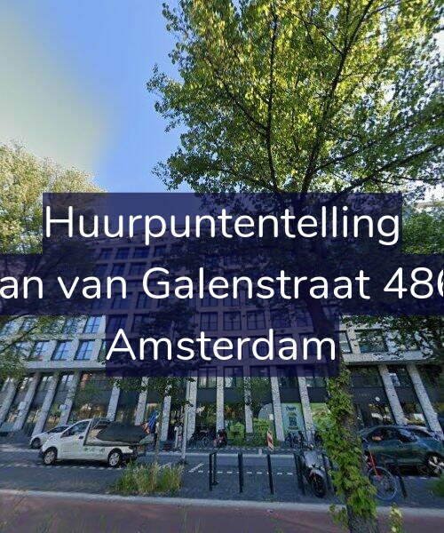 Foto gevel Huurpuntentelling voor Jan van Galenstraat 486, Amsterdam