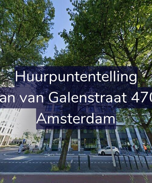 Foto gevel Huurpuntentelling voor Jan van Galenstraat 470, Amsterdam