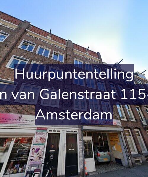 Foto gevel Huurpuntentelling voor Jan van Galenstraat 115-K, Amsterdam