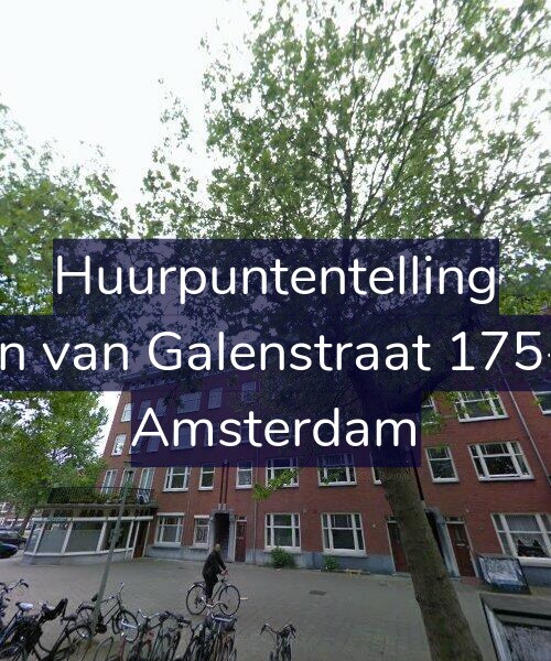 Foto gevel Huurpuntentelling voor Jan van Galenstraat 175-1, Amsterdam
