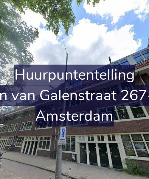 Foto gevel Huurpuntentelling voor Jan van Galenstraat 267-1, Amsterdam