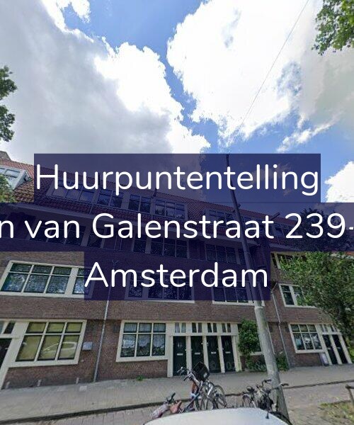 Foto gevel Huurpuntentelling voor Jan van Galenstraat 239-H, Amsterdam
