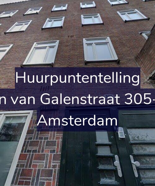 Foto gevel Huurpuntentelling voor Jan van Galenstraat 305-H, Amsterdam