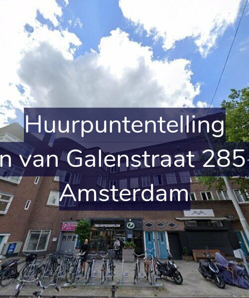 Foto gevel Huurpuntentelling voor Jan van Galenstraat 285-2, Amsterdam