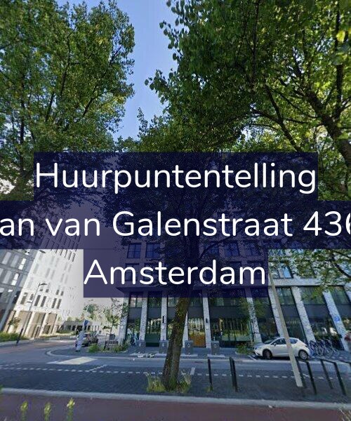 Foto gevel Huurpuntentelling voor Jan van Galenstraat 436, Amsterdam