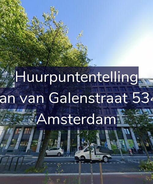 Foto gevel Huurpuntentelling voor Jan van Galenstraat 534, Amsterdam