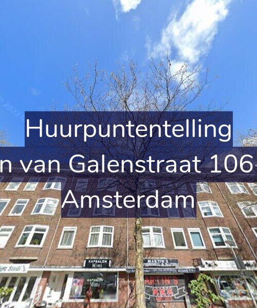 Foto gevel Huurpuntentelling voor Jan van Galenstraat 106-3, Amsterdam