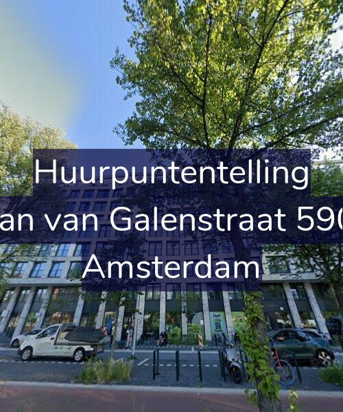 Foto gevel Huurpuntentelling voor Jan van Galenstraat 590, Amsterdam