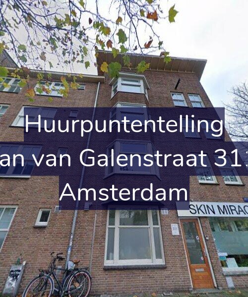 Foto gevel Huurpuntentelling voor Jan van Galenstraat 311, Amsterdam