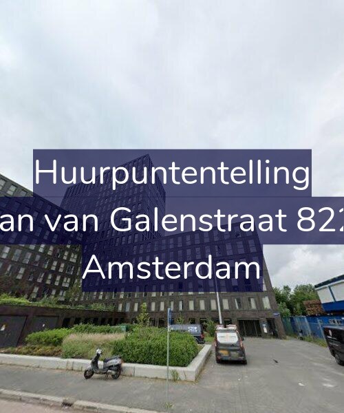 Foto gevel Huurpuntentelling voor Jan van Galenstraat 822, Amsterdam