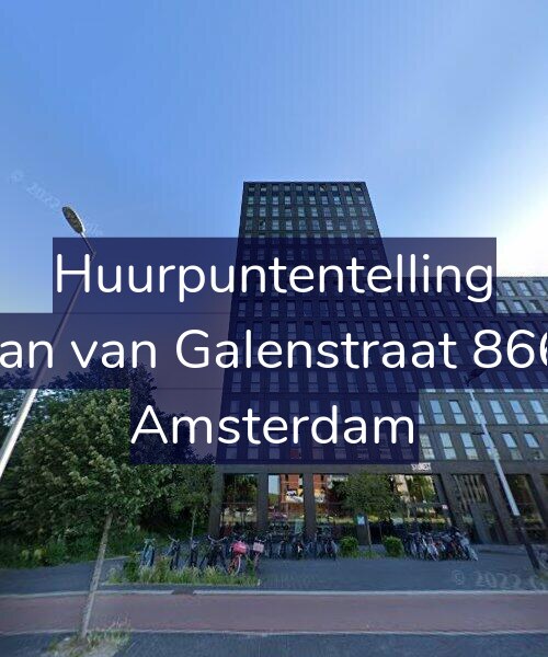 Foto gevel Huurpuntentelling voor Jan van Galenstraat 866, Amsterdam