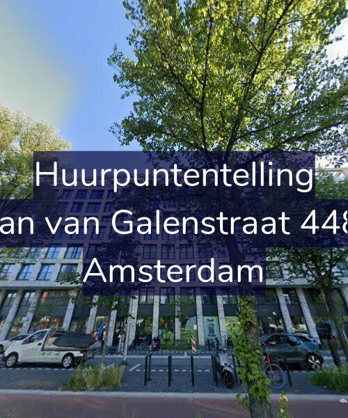 Foto gevel Huurpuntentelling voor Jan van Galenstraat 448, Amsterdam