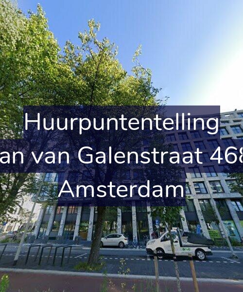 Foto gevel Huurpuntentelling voor Jan van Galenstraat 468, Amsterdam