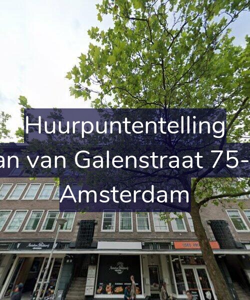 Foto gevel Huurpuntentelling voor Jan van Galenstraat 75-2, Amsterdam