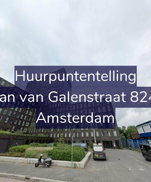 Foto gevel Huurpuntentelling voor Jan van Galenstraat 824, Amsterdam