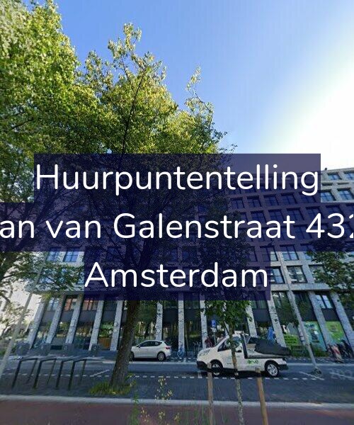 Foto gevel Huurpuntentelling voor Jan van Galenstraat 432, Amsterdam